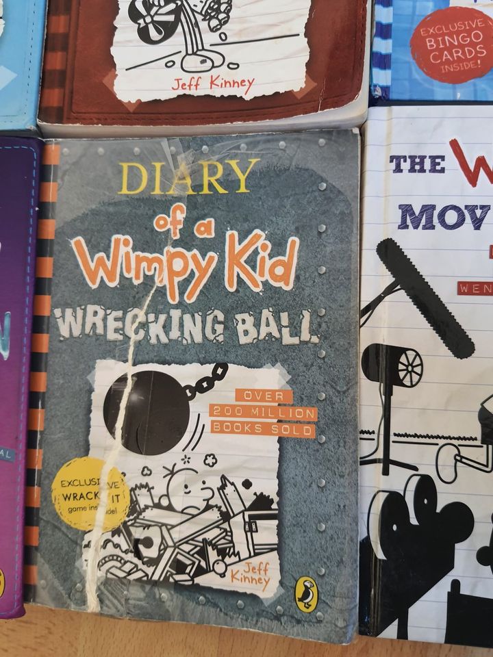 Complete 12-book Wimpy Kid series for only €29! in Seeheim-Jugenheim