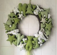 Türkranz Grün* 60 cm Weihnachtskranz HANDMADE Kranz UNIKAT Leipzig - Sellerhausen-Stünz Vorschau