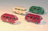 Wiking 1/87 VW Transporter T3 Einsatzwagen Set aus 4 Stück Baden-Württemberg - Laudenbach Vorschau