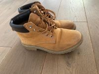 Leder Outdoor Boots, Timberland Style, Größe 37 Hessen - Bad Homburg Vorschau