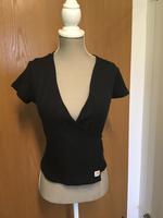 Levi’s Damen Wickelshirt kurzarm schwarz XXS Bayern - Stöttwang Vorschau