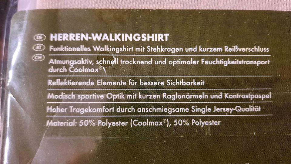 Walking Shirt Herren Gr. L NEU & OVP in Falkensee