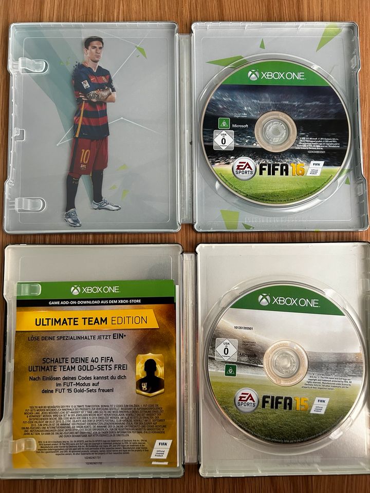 XBOX - FIFA - 2 x Messi STEELBOOK in Bremen