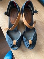 Tommy Hilfiger Sandalen Gr. 36 high heel’s Blau Hessen - Dillenburg Vorschau