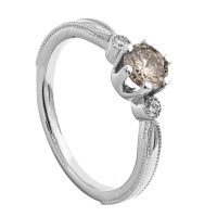 0.56 tcw Diamond Ring  14 kt Weißgold - Ring - 0.51 ct Bayern - Deggendorf Vorschau