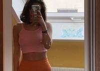 topshop top pink rosa Basic crop top damen München - Maxvorstadt Vorschau