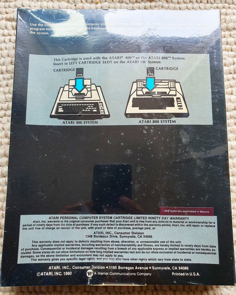 Atari XL/XE 'Music Composer' in Hohen Neuendorf