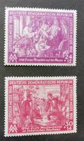 2 Briefmarken DDR Leipziger Messe 1950 Baden-Württemberg - Wendlingen am Neckar Vorschau