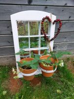 Fenster Spiegel Shabby Weiß mit Blumenhalterung Bayern - Siegsdorf Vorschau