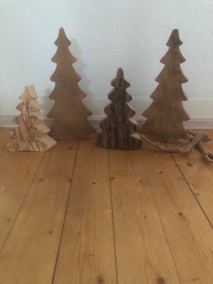 Weihnachtsdekoration Tannen aus Holz Depot in Albstadt