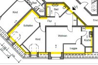 3 Zimmerwohnung mit Balkon ab sofort Bielefeld - Bielefeld (Innenstadt) Vorschau