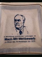 DDR SED Glasteller WILHELM PIECK IX. Parteitag 1976 Sachsen - Adorf-Vogtland Vorschau