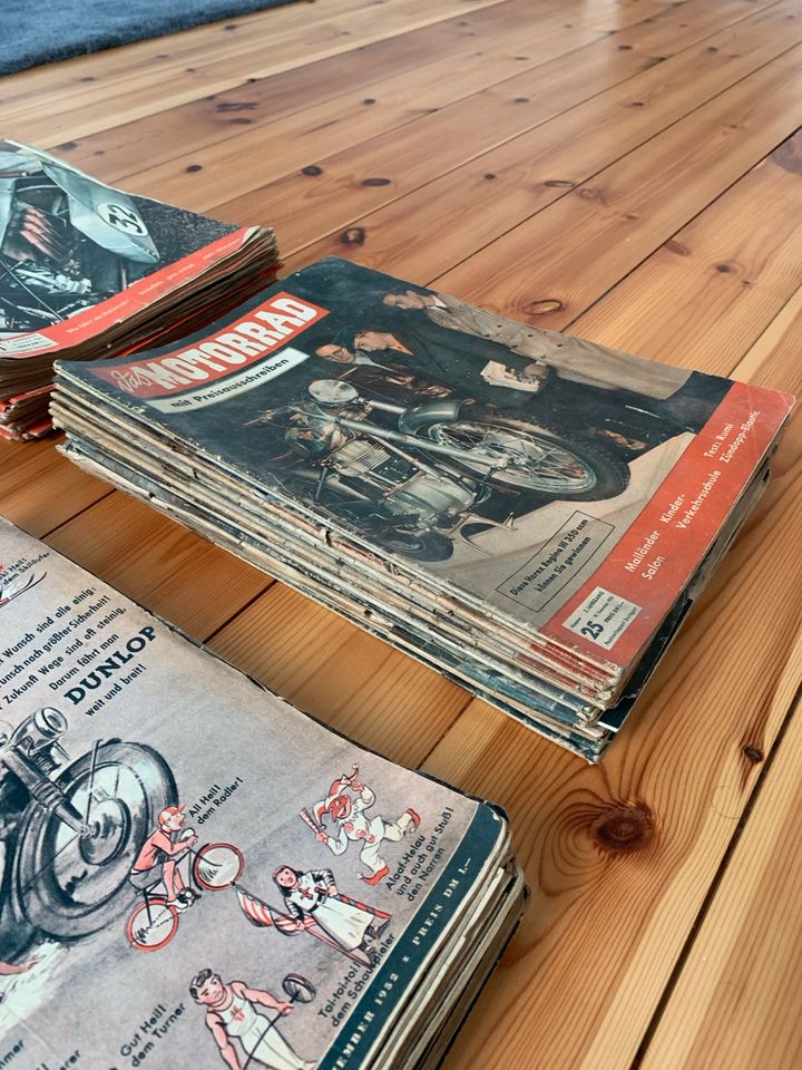 „Das Motorrad“ 1952-1955 84 Ausgaben in Bersteland