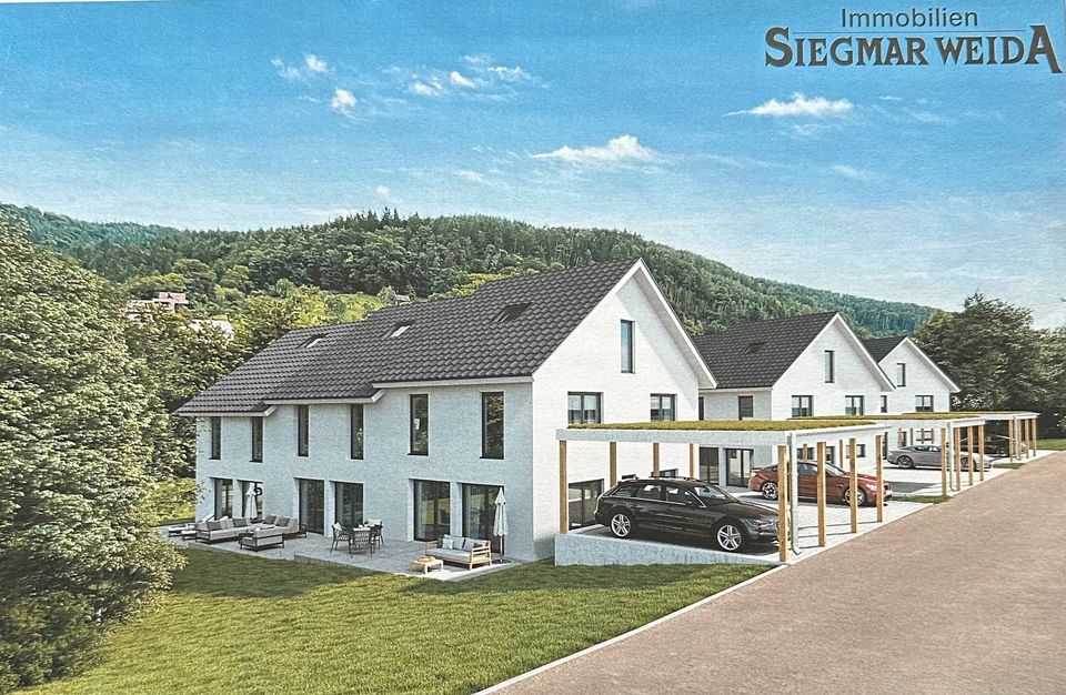 „Konzept mit Zukunft“! Unabhängig von Gas und Öl-Preis! Schlüsselfertiges Reihen-Mittelhaus in 71540 Murrhardt in Murrhardt