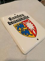 Emaille Schild Landesbrandkasse SH alt Schleswig-Holstein - Hohn Vorschau