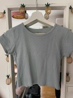 Brandy Melville T-Shirt mit Herzmuster Hellblau Baumwolle Gr xs-s Niedersachsen - Osnabrück Vorschau