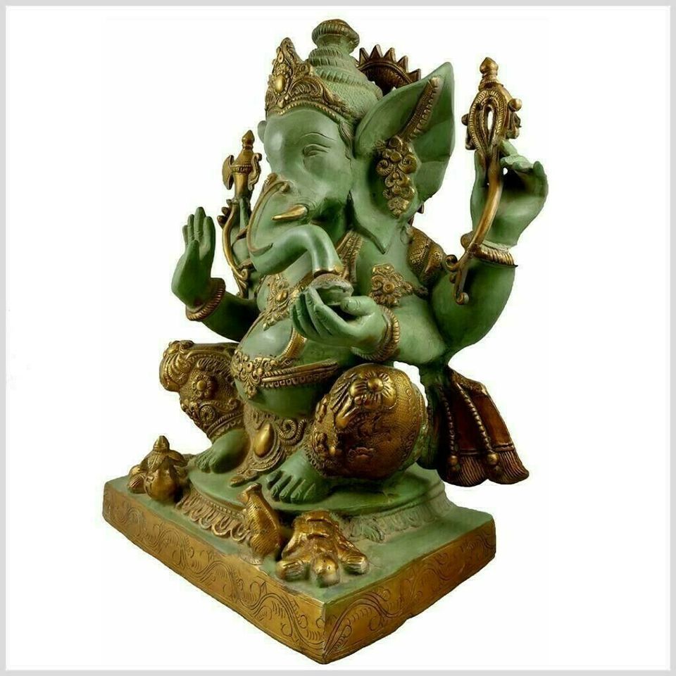 Ganesha mintgrün 55cm 21 KG Glücksgott Elefantengott Shiva in Stuttgart