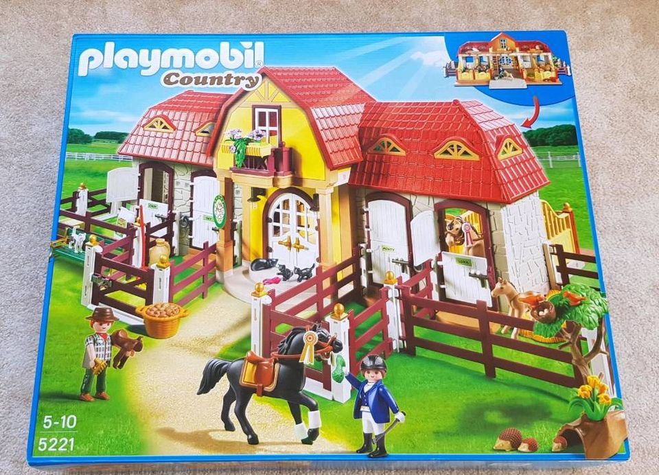 Playmobil 5221 Großer Reiterhof TOP in Wildenfels