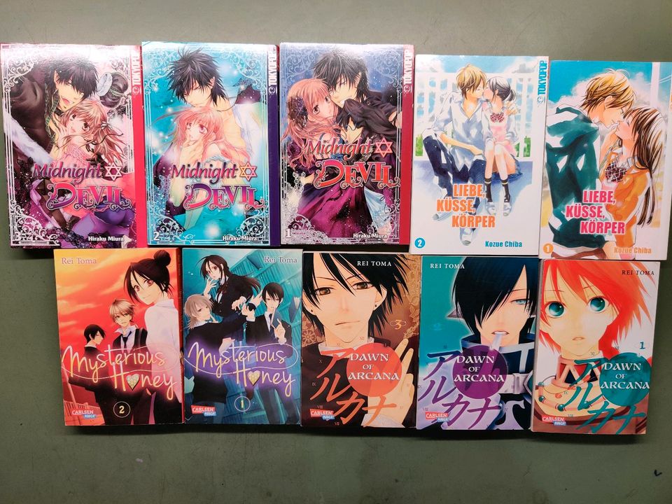 Anime manga Bücher (manga) zusammen oder einzeln in Augsburg