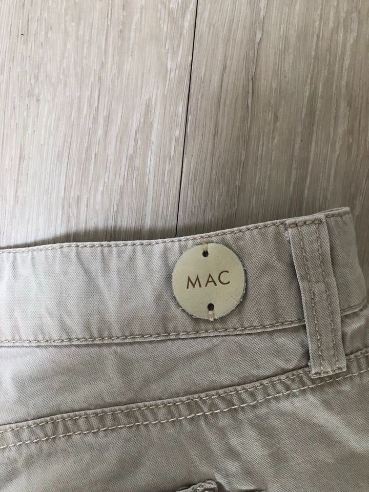 Damen Hose 7/8 Lang In Beige Von MAC in Ahnatal