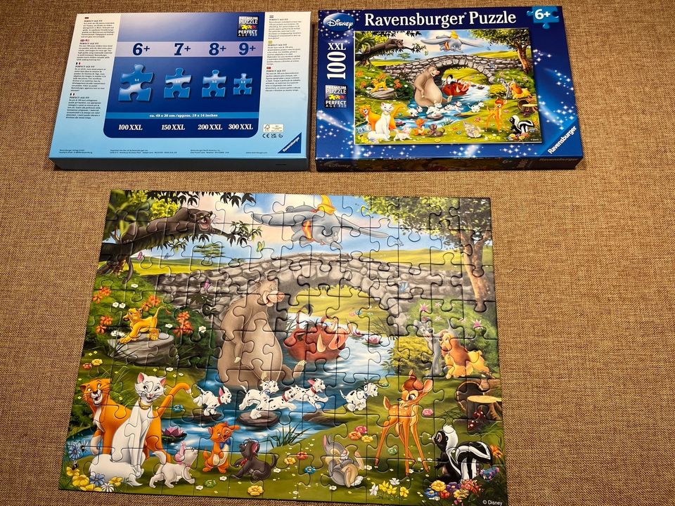 Ravensburger Puzzle 100 XXL-10947 Die Familie der Animal Friends in Wuppertal