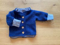 Wollwalk Jacke Jäckchen, 68, blau, handmade, etsy Bayern - Regensburg Vorschau