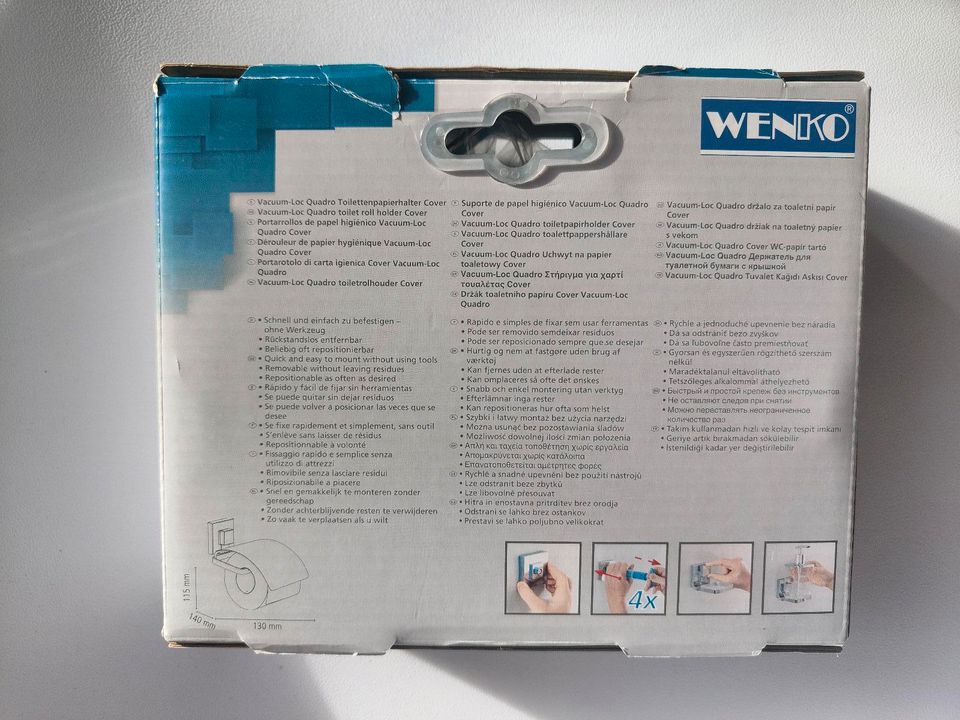 Toilettenpapierhalter, wenko, Vacuumloc in Meßstetten