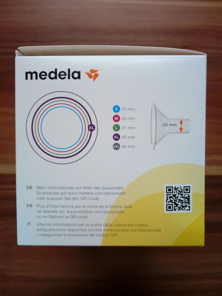 medela personal fit Brusthauben (Größe XL: 30 mm) in Meckel