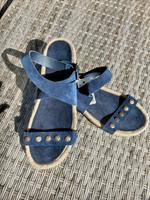 Esprit Sandalen 39, Wildleder boho, dunkelblau, neu mit Etikett Nordrhein-Westfalen - Ratingen Vorschau