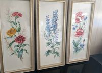 Aquarell Blumen/ Floral Vintage, DDR Baden-Württemberg - Efringen-Kirchen Vorschau