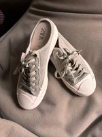 Zara Sneaker Pantoletten, Gr. 38, khaki grün West - Unterliederbach Vorschau