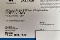 GREEN DAY Ticket 10.6. Berlin Hessen - Bad Soden am Taunus Vorschau