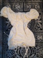 Kleid weiß Creme kurz sexy eng Rüschen Cottagecore S Niedersachsen - Selsingen Vorschau