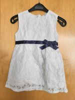 Sommerkleid Kleid Esprit Gr 86 weiß mit Spitze und blauem Band Bayern - Ehekirchen Vorschau