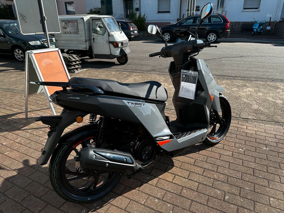 Peugeot Tweet GT 125 Facelift 24er Modell Wohnmobil Roller 106kg in Saarbrücken