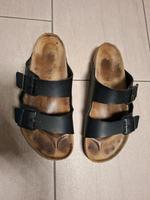 Birkenstock Herren Gr. 44 Schwarz Sandalen Hausschuhe Baden-Württemberg - Konstanz Vorschau