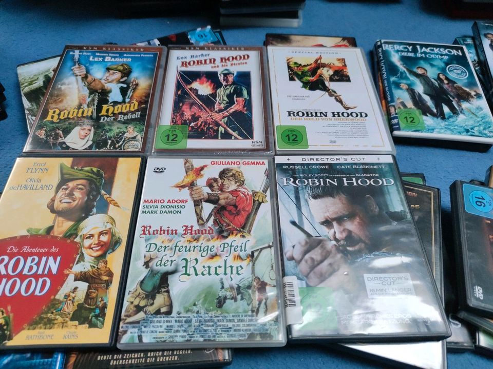 6 x Robin Hood Klassiker DVD zb Lex Barker in Meinersen