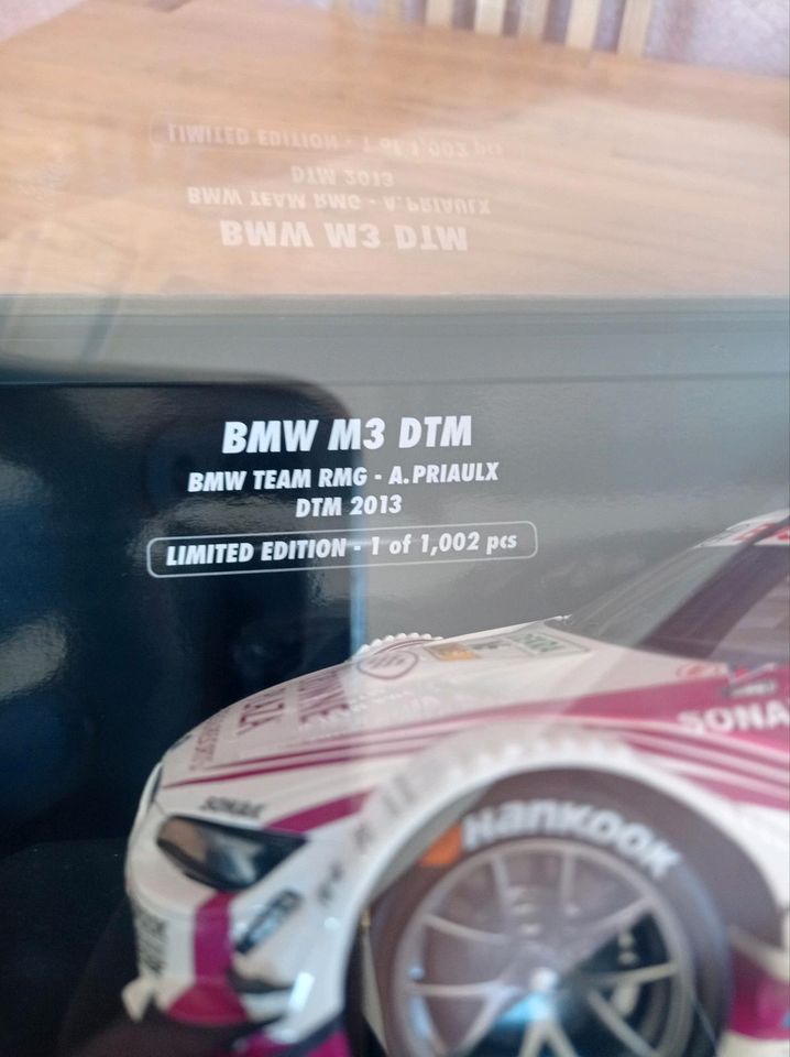 Modellauto BMW M4 DTM 1:18 in Flöha 