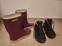 Winterschuhe + Gummistiefel (Größe 35) im Paket Frankfurt am Main - Bornheim Vorschau