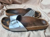 Birkenstock Madrid Gr. 39 Silber Inkl.Versand Nordrhein-Westfalen - Langenfeld Vorschau