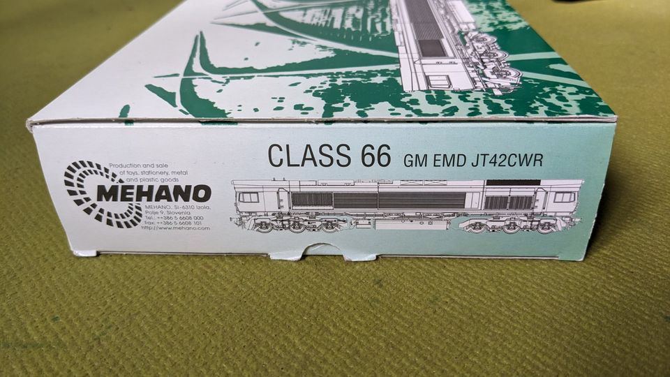 Mehano Prestige T274 Class 66 GM EMD JT42CWR HHPI DC Sound H0 OVP in Gera