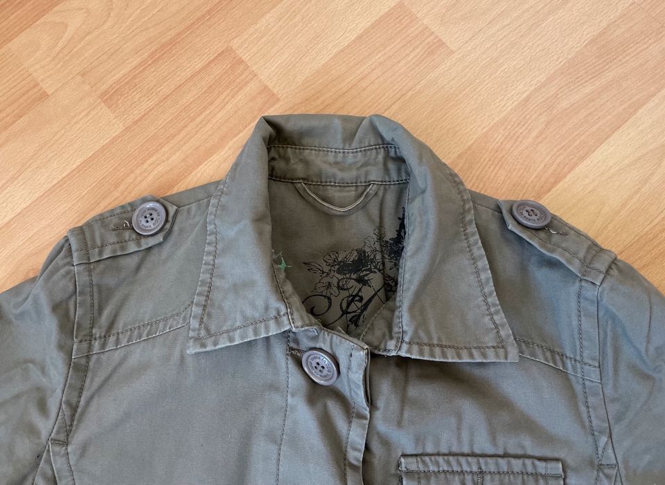 EDC by Esprit Trenchcoat /Mantel Gr.L Khaki in Bad Schwalbach