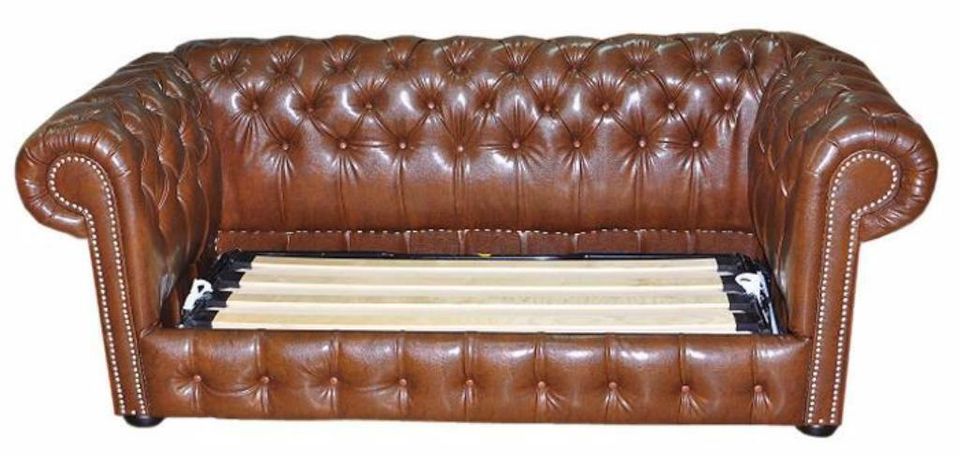 Sofa Chesterfield 3er mit schlaffunktion, Möbel nach Maß | Couch in Velbert