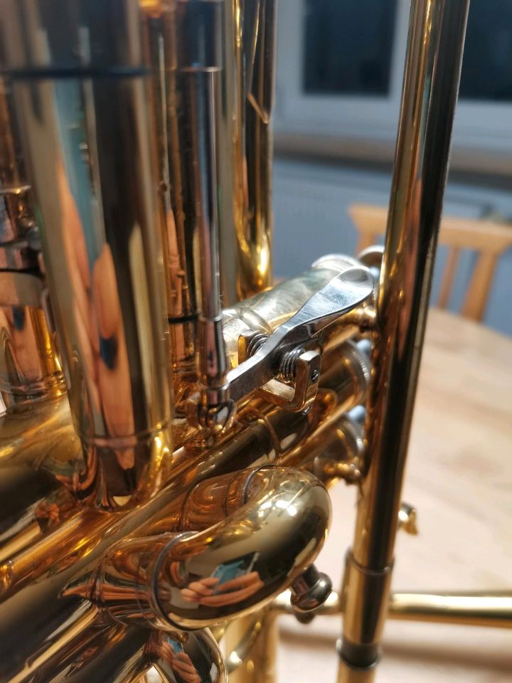 Trompete B&S Challenger DBX vergoldet in Parsberg