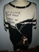 Iceberg, Kurzarm - Pullover, Disney, schwarz/beige, Gr. 40/42/44 Nordrhein-Westfalen - Eitorf Vorschau