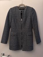 Zara Mantel Blazer Boucle blau-weiß - neuwertig Baden-Württemberg - Weinstadt Vorschau