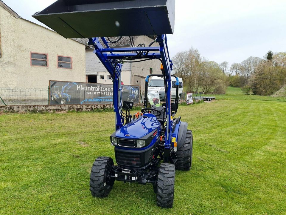 Kleintraktor Farmtrac Allrad 26 +Frontlader+StVZO in Arzfeld