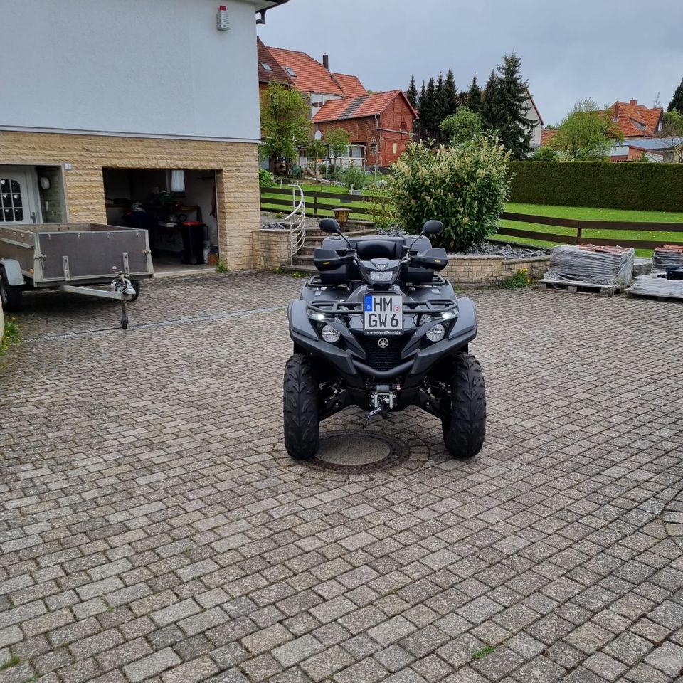 Top Angebot - ATV Yamaha Grizzly 700 EPS - Farbe Stormcloud Grey! in Eime