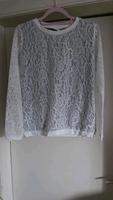 weiß graues Sweatshirt Blumenthal - Farge Vorschau