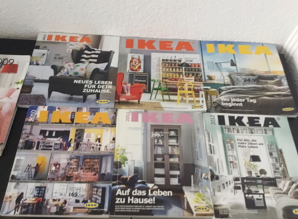 IKEA Kataloge 14 Stück von 2009 bis 2021 True Vintage in Essen